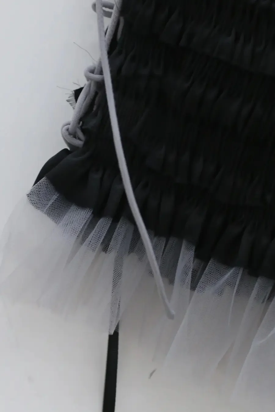 CAROLINE HU Gathered Silk Top SS22BKT01 - Image 10