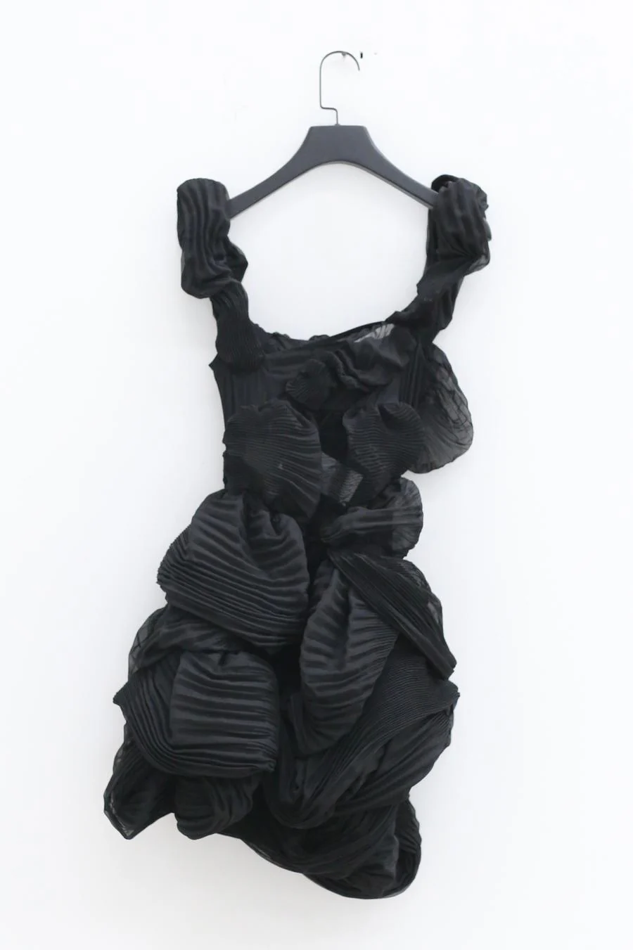 CAROLINE HU Jellyfish pleated dress SS22BKD04 - Image 9