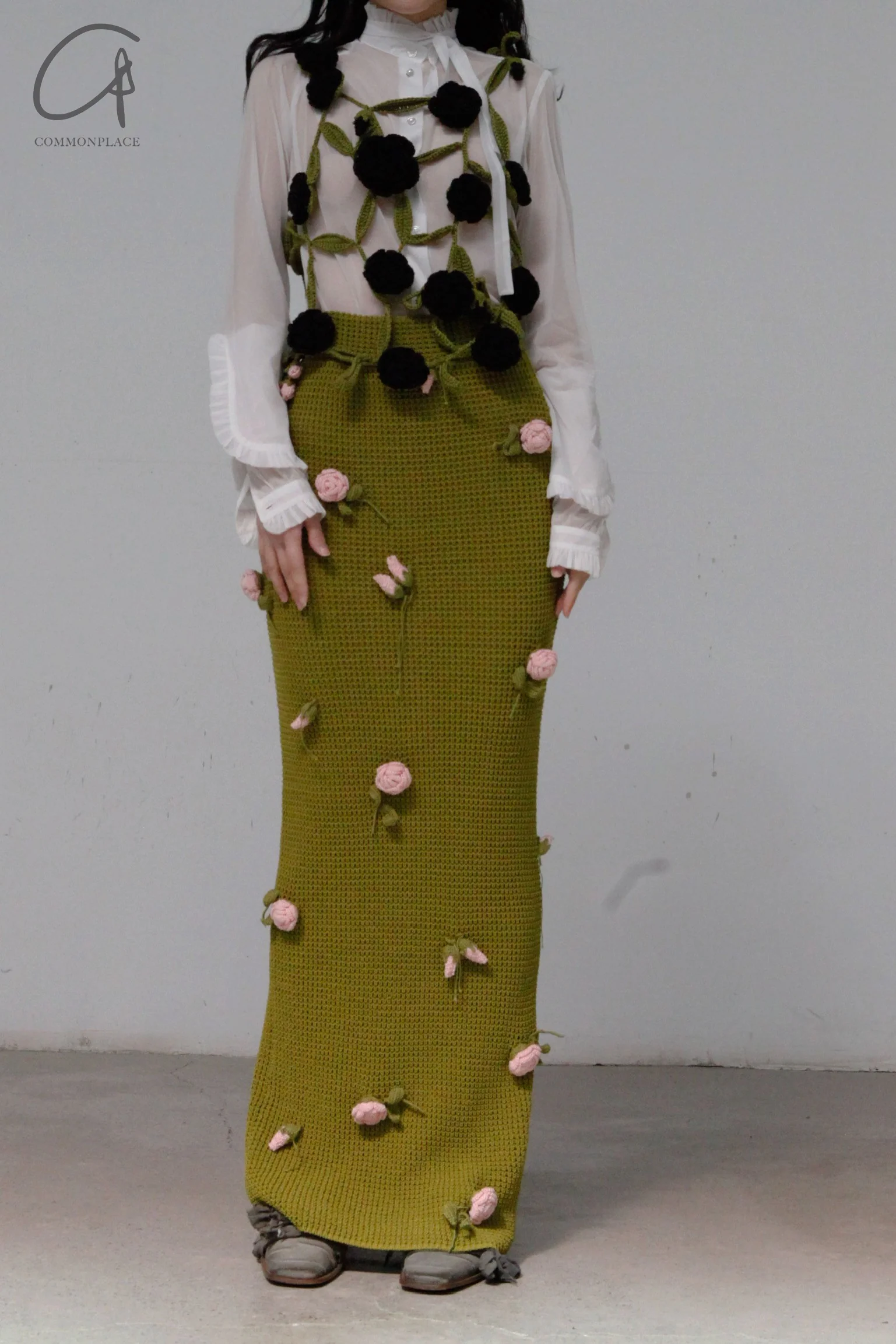 CAROLINE HU knitted skirt AW21GNSK10M - Image 3