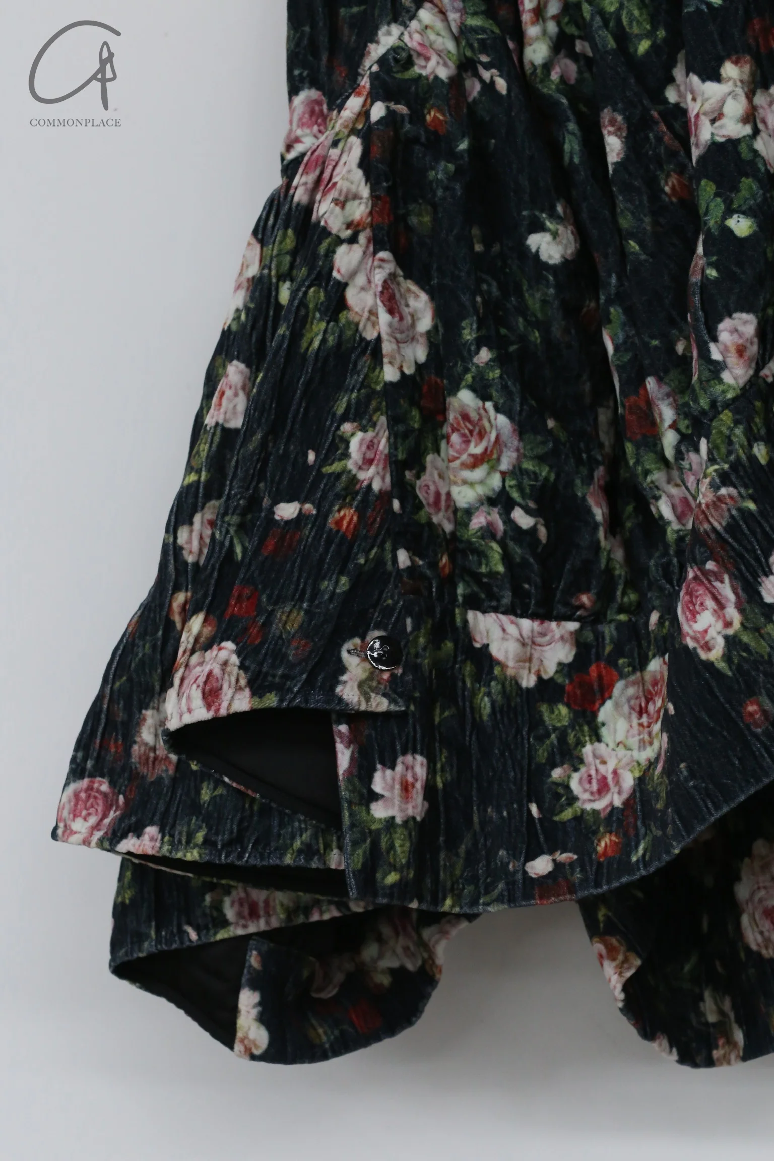 CAROLINE HU Pleated Sleeve Skirt AW21BKSK06S - Image 12