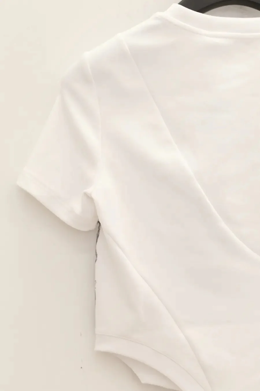 CAROLINE HU Print T-Shirt CH-SS22WHT11PRTBK-HEIBAI - Image 4