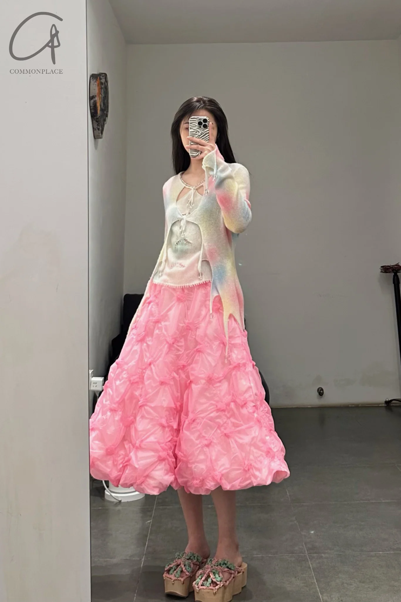 CHENPENG Future Fruit Down Skirt CP22AWB004B Smark Fan - Image 5