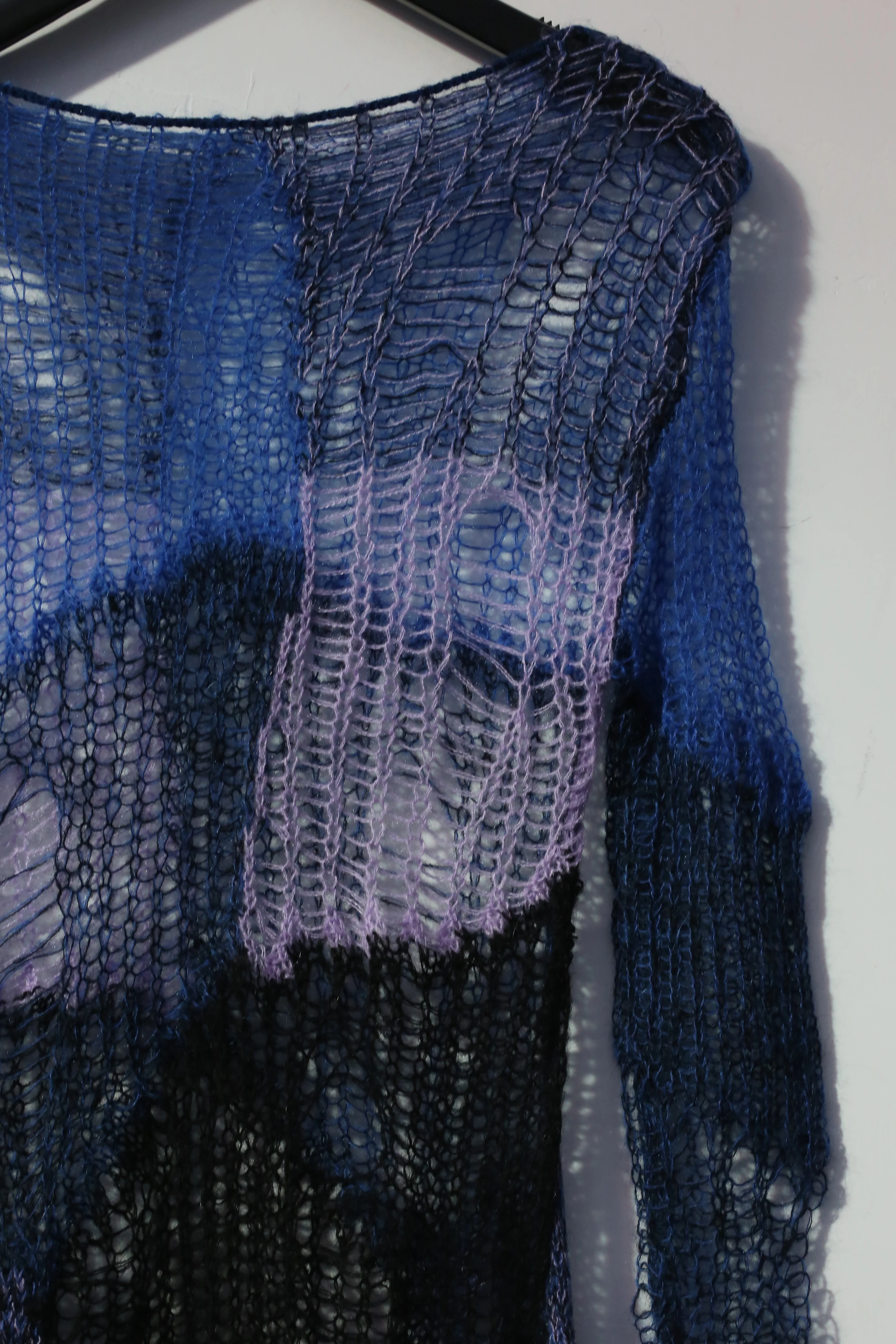 CHENPENG Ocean Mystery Knitted Dress CPJZ21AWB010CPC402 Knitted Blue PCP4 - Image 3