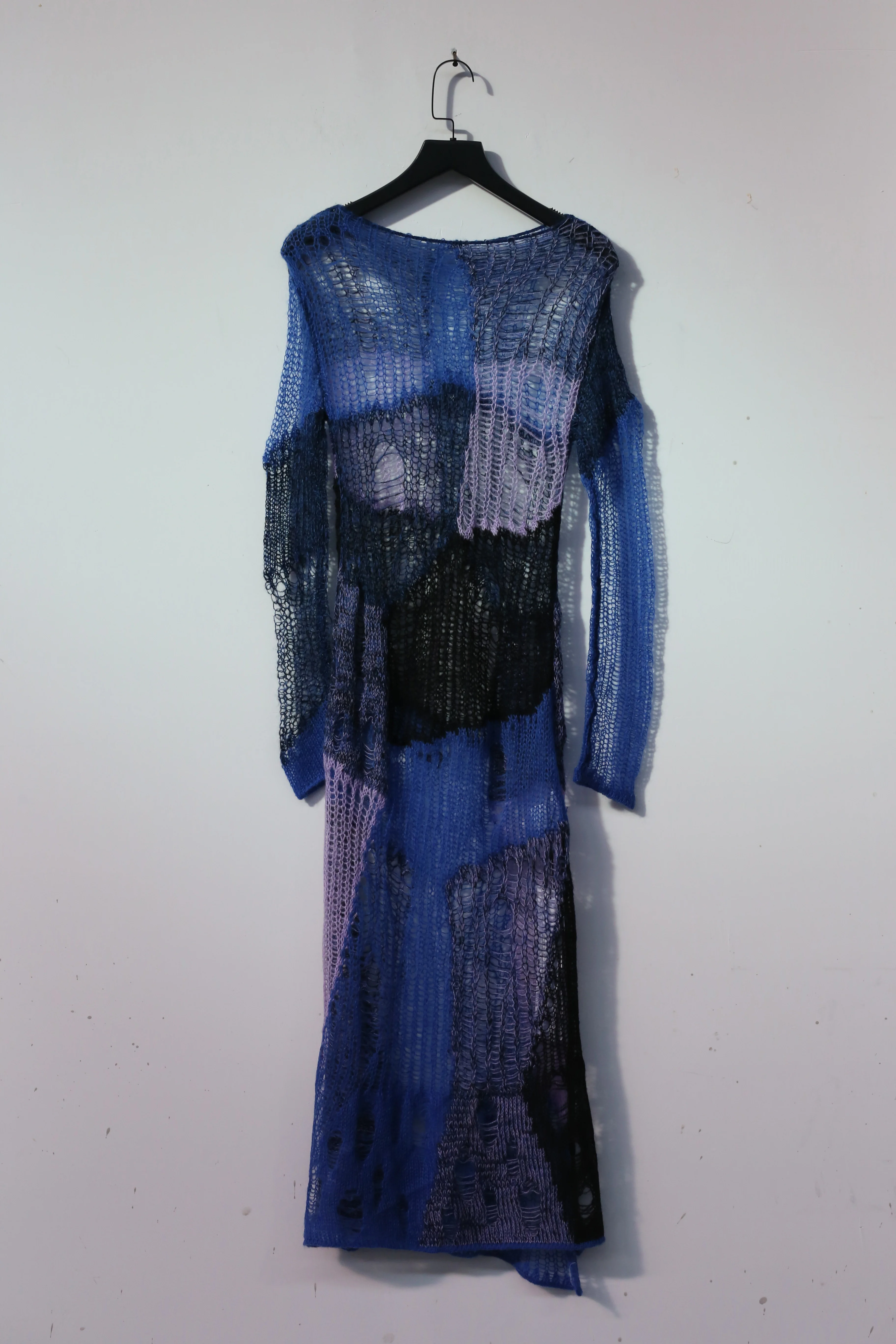 CHENPENG Ocean Mystery Knitted Dress CPJZ21AWB010CPC402 Knitted Blue PCP4 - Image 6