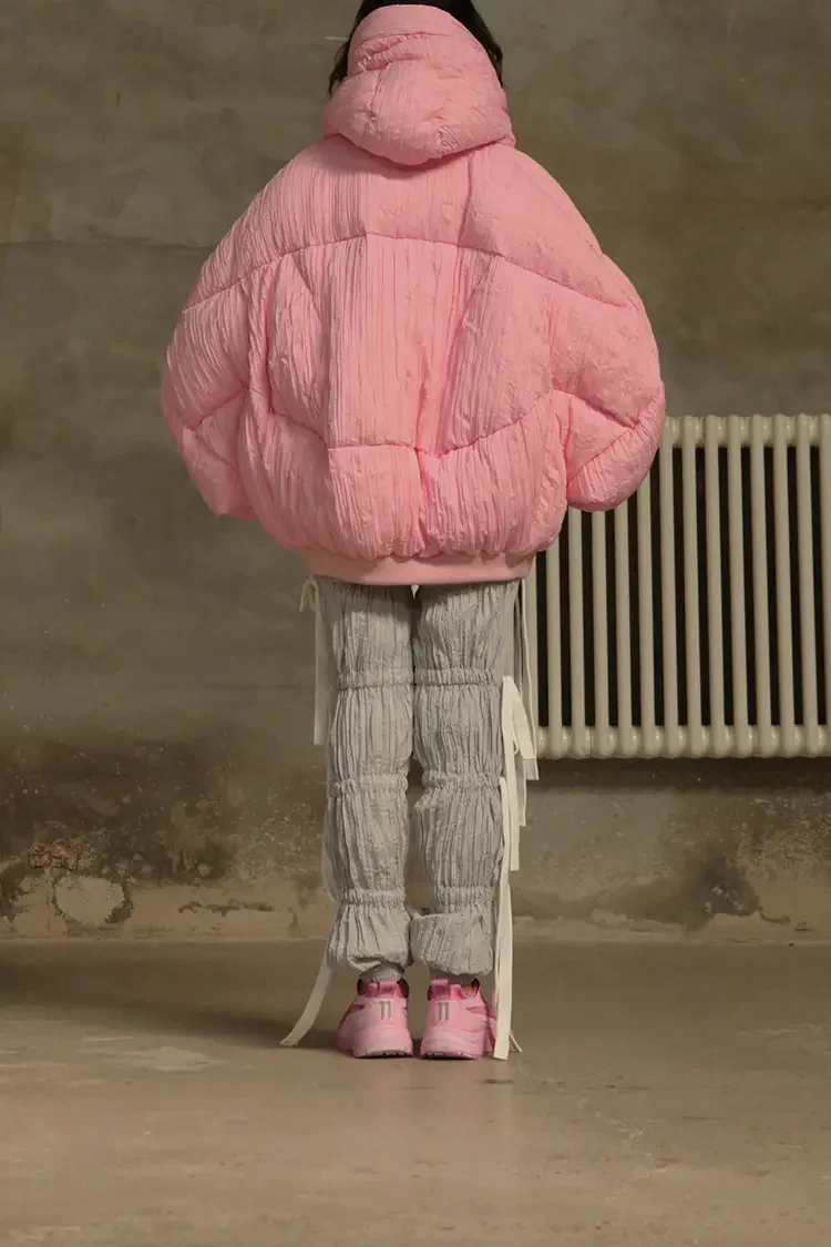 Chenpeng pink puffer puffer jacket cp20awj002 - Image 6