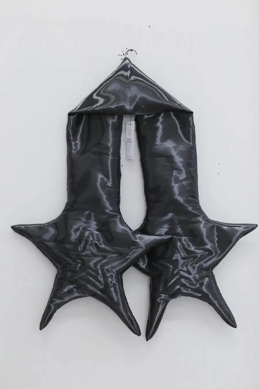 CHENPENG Rising Star Down Scarf CP23AWA013-S Silver Gray - Image 4