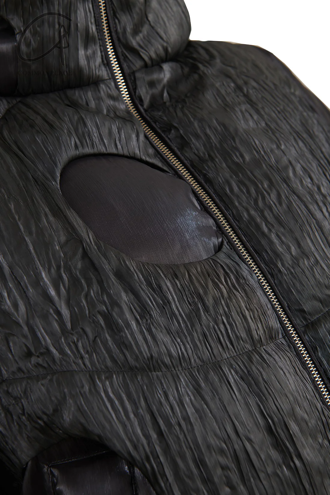 CHENPENG tree hole down jacket CP23AWJ061 pressed silver gray - Image 10