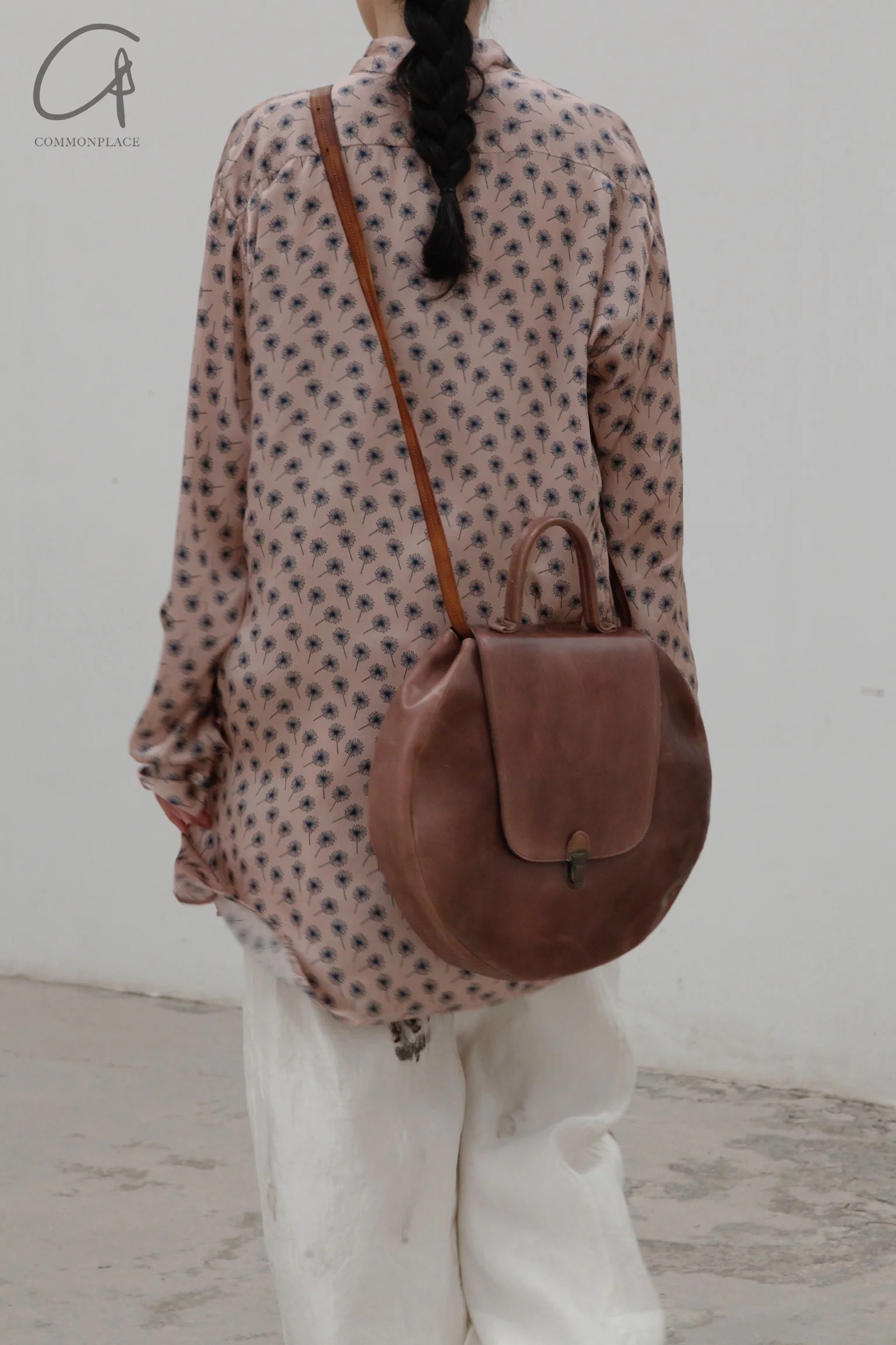 Cherevichkiotvichki (calfskin round lock bag-faded purple) 114-2020(119SS17)PC89 - Image 15