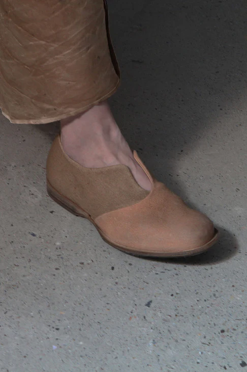 Cherevichkiotvichki 48 Series Overlapping Wedge Mid-Heel Shoes Handmade in the UK CHE-01-2020-HE Brown (PC3) - Image 28