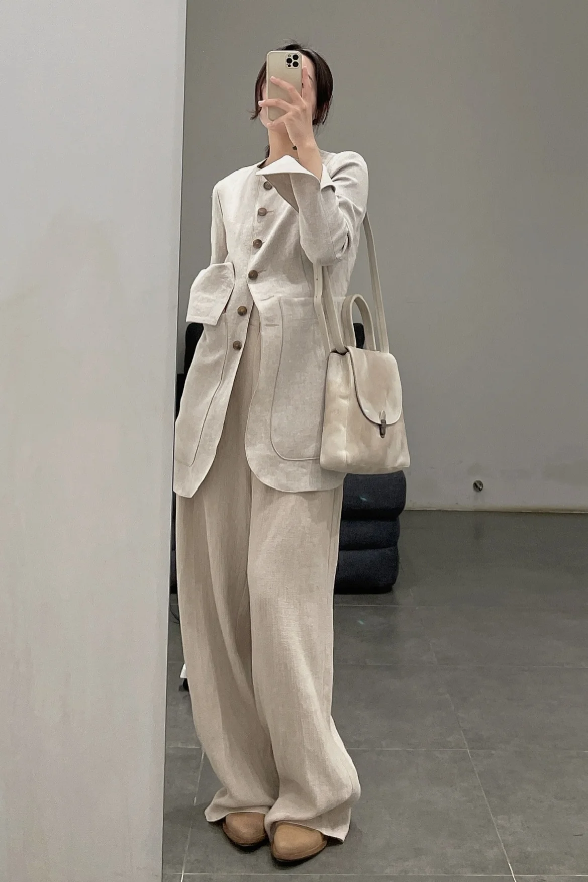 Cherevichkiotvichki line structure suit jacket 99AW19 - Image 5