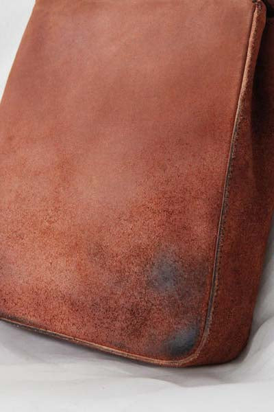 Cherevichkiotvichki Mini Rectangle Lock Bag Burnt Orange 30AW19 PC218 - Image 8