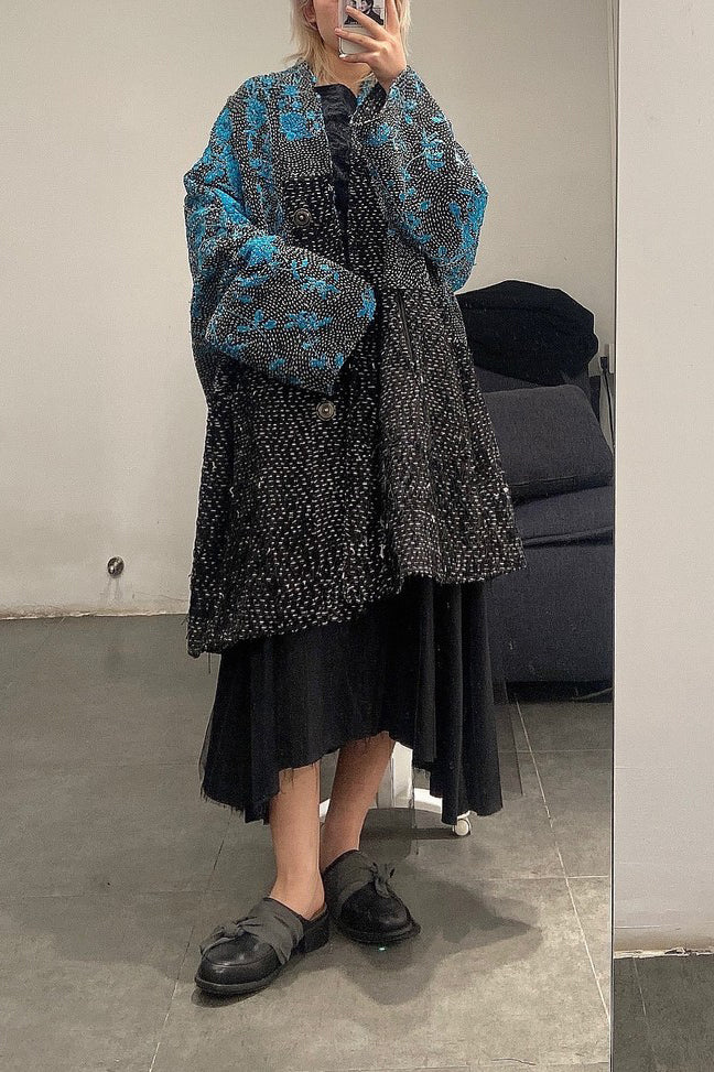 Cherevichkiotvichki 15 series silk lace-up mosinka closed-toe slippers CHE-15SS17-HEI black - Image 30