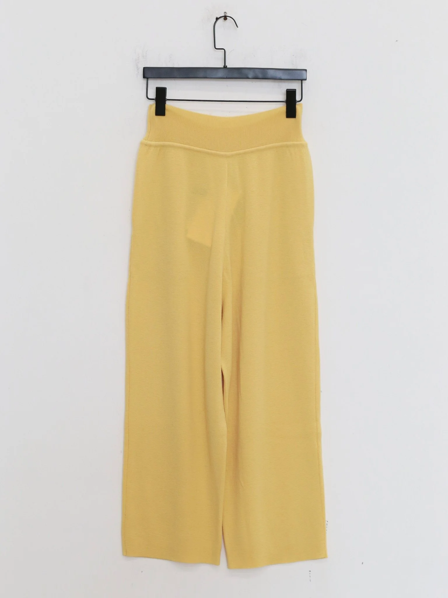 o cloche code Mid-rise cropped trousers Mid-rise cropped trousers (OCC-OH01P842-CUSTARD Cream Yellow) - Image 4
