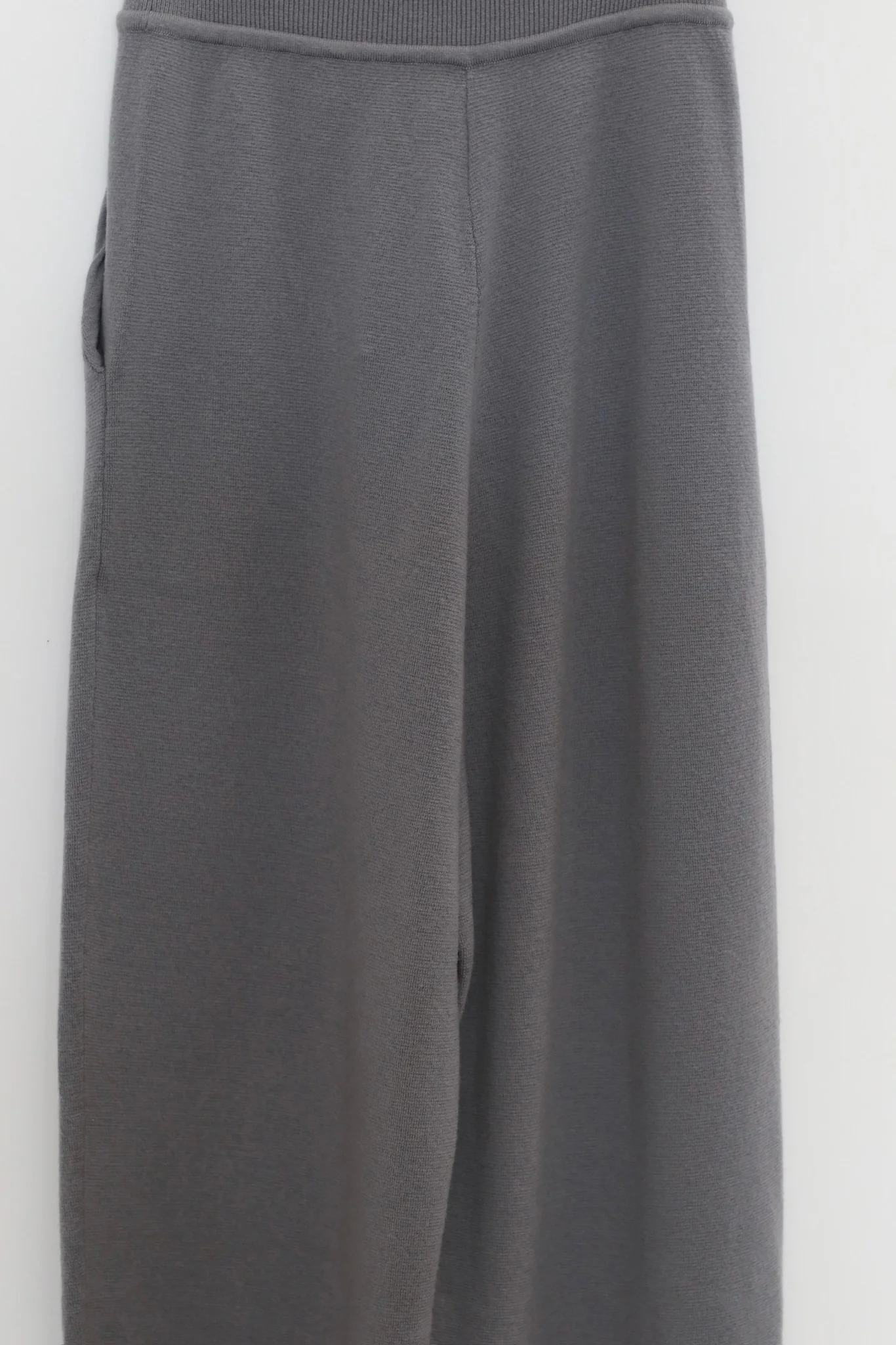 o cloche code mid-rise cropped trousers OCC-OH01P842-MSH Mousse Grey - Image 2