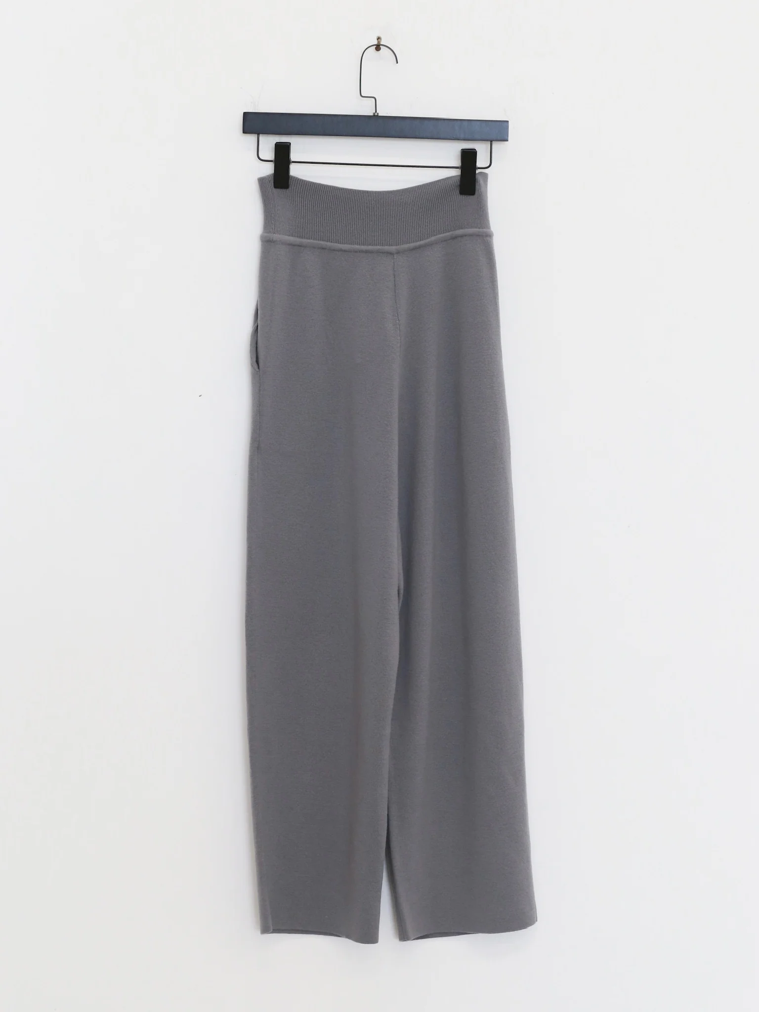 o cloche code mid-rise cropped trousers OCC-OH01P842-MSH Mousse Grey - Image 4