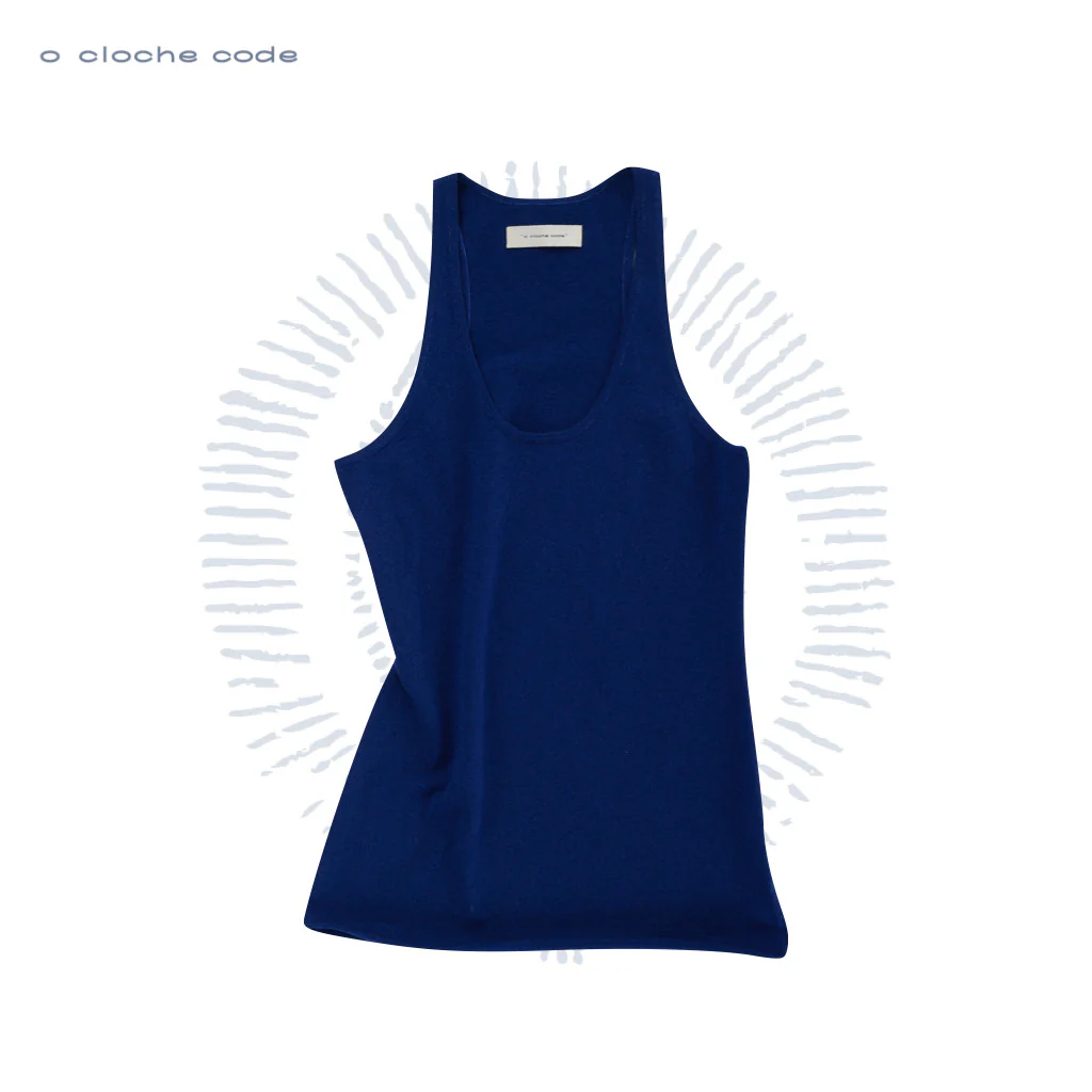 o cloche code tank top OCC-OH01B834-HJL Navy blue NAVY - Image 7