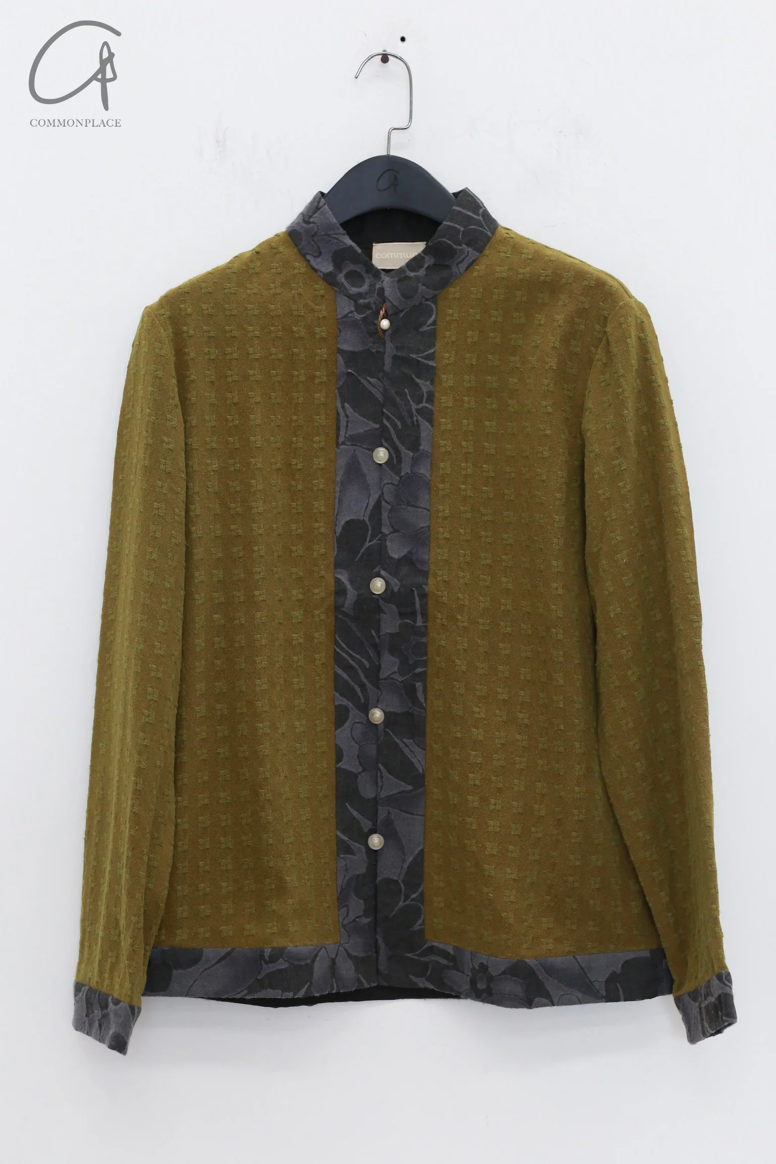 communs 24 autumn and winter cotton and linen tops France CMS-CS/24FW-C115C-OLIVER CS/24FW-C115C