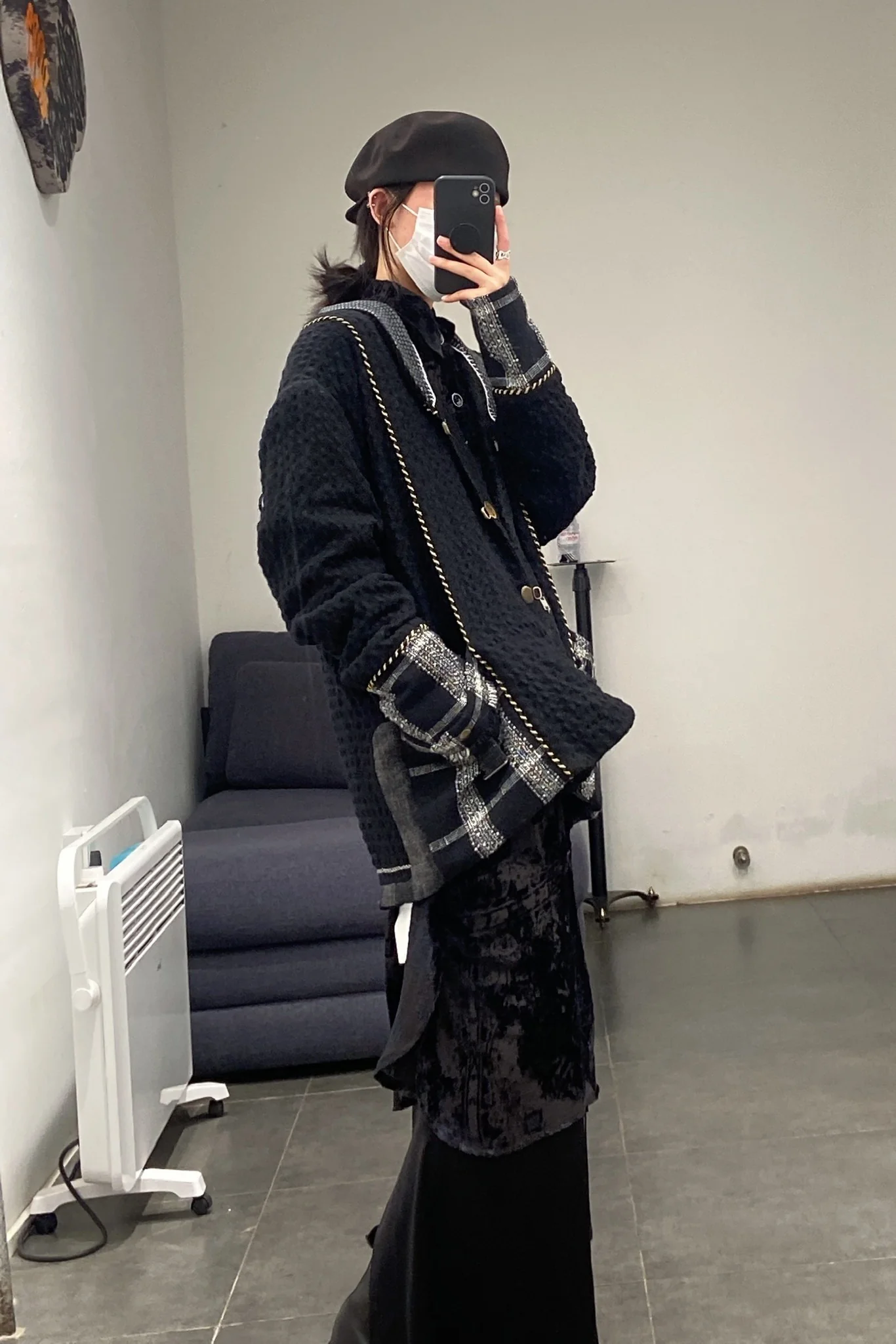 COMMUNS  black wool jacket AW21-J226 - Image 14