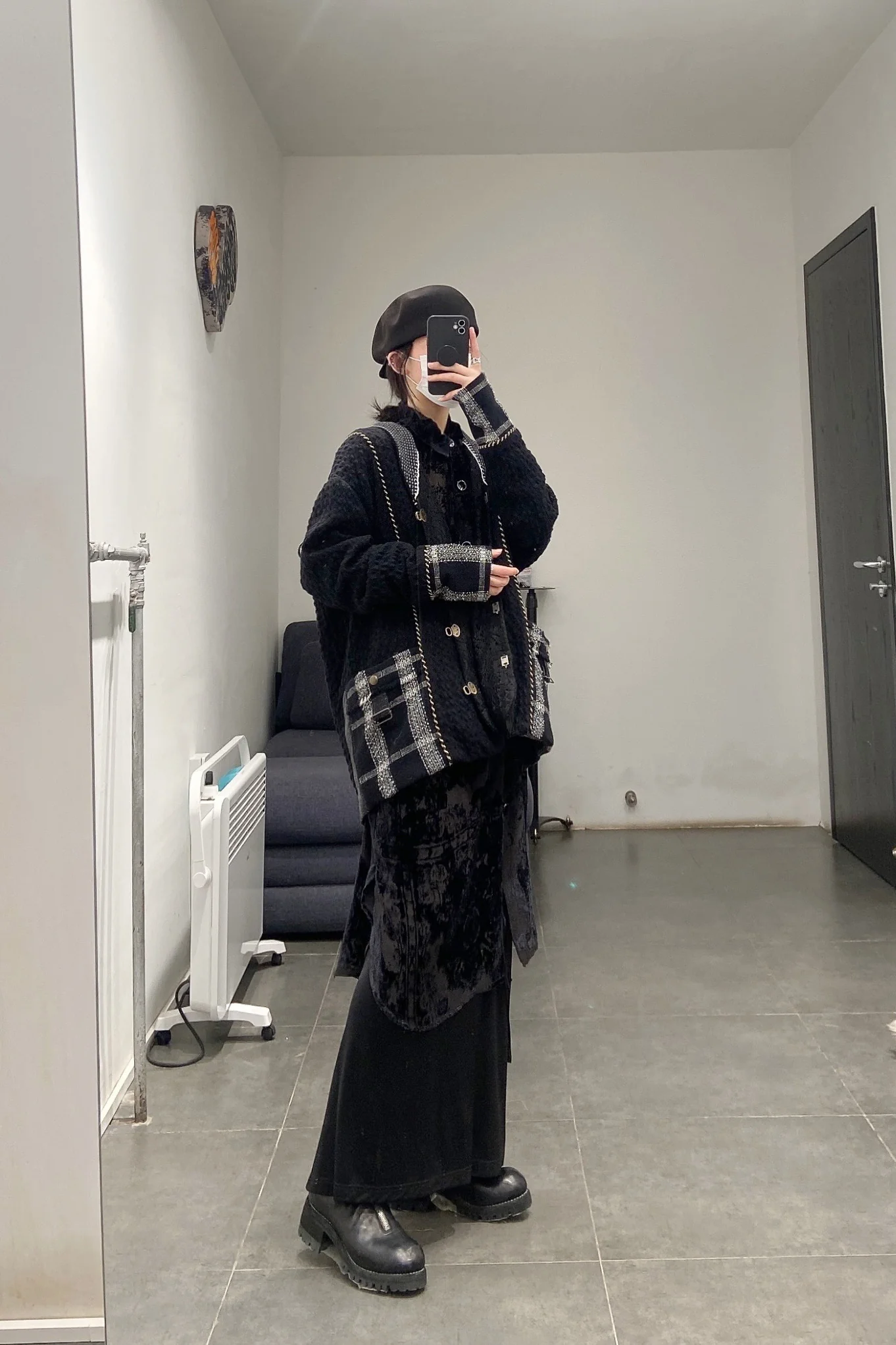 COMMUNS  black wool jacket AW21-J226 - Image 16