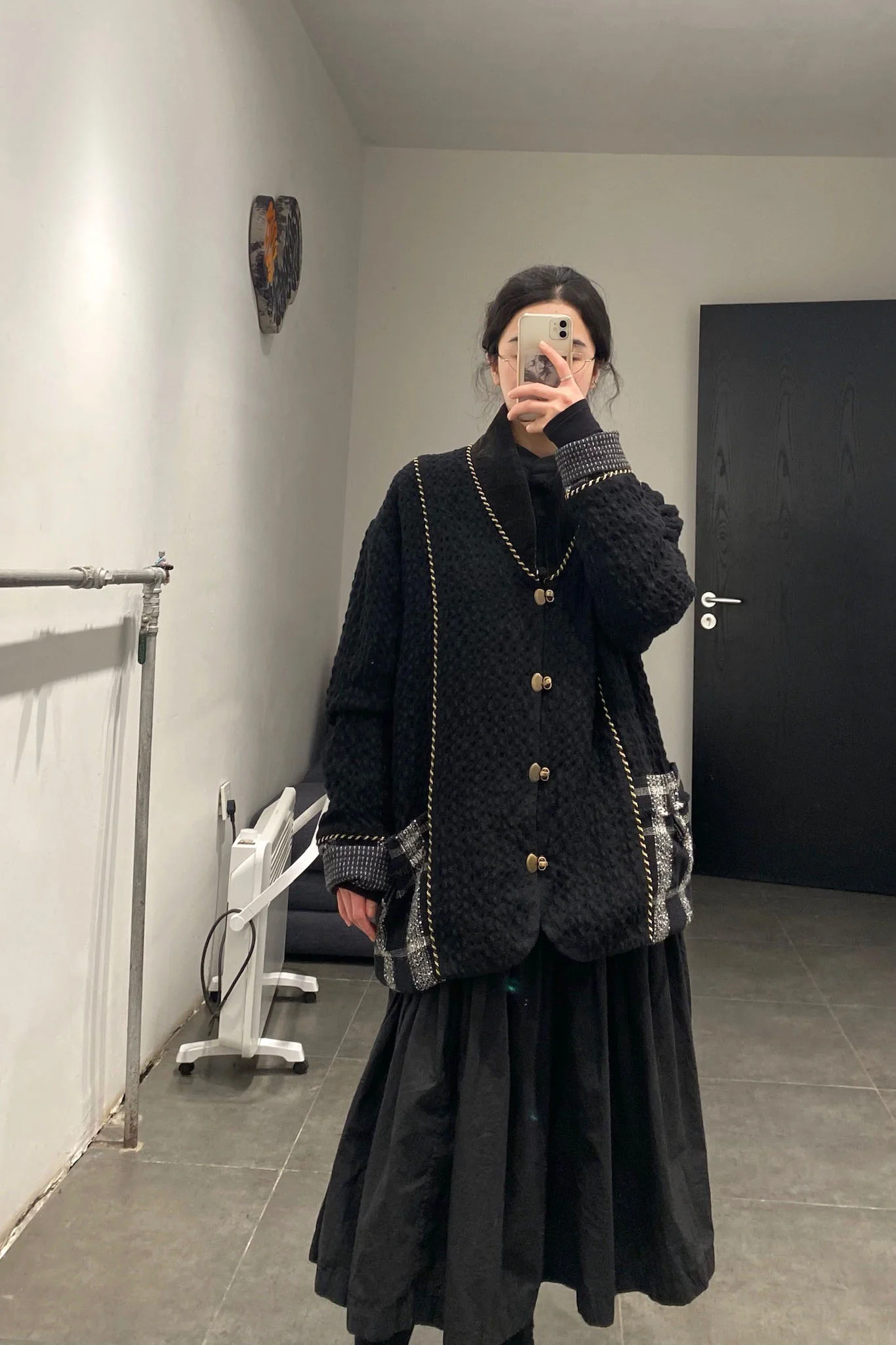 COMMUNS  black wool jacket AW21-J226 - Image 18