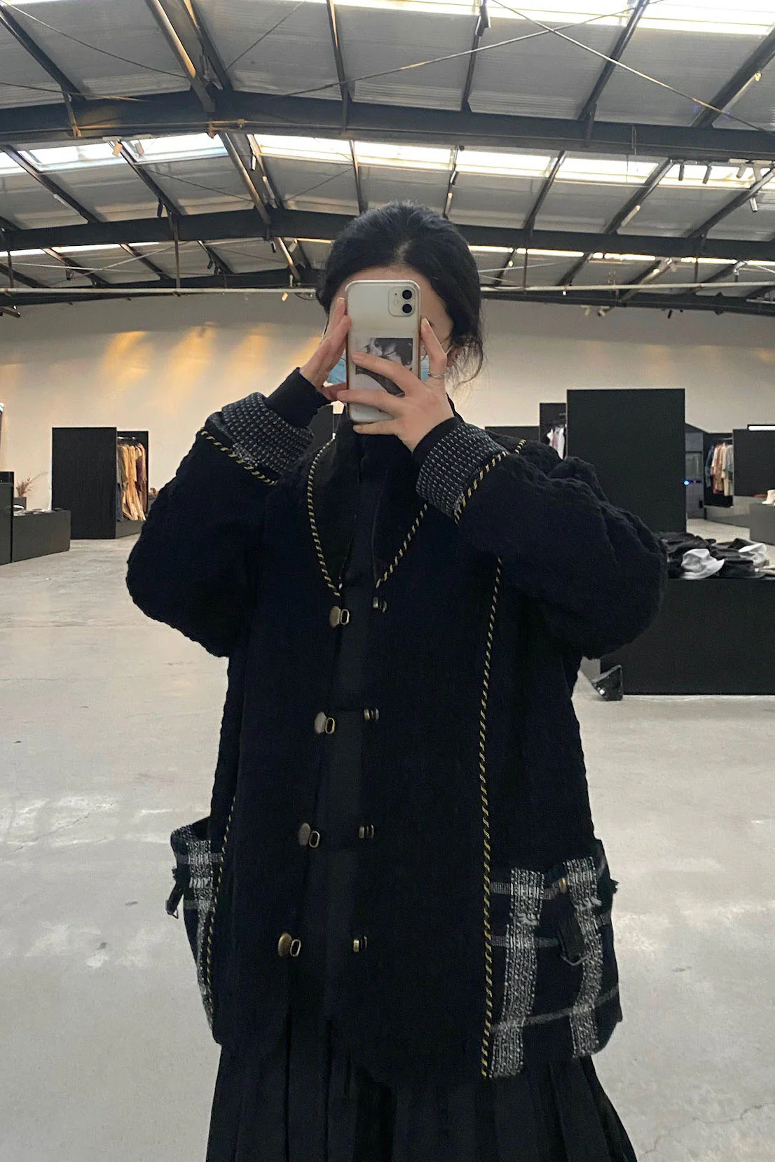 COMMUNS  black wool jacket AW21-J226 - Image 19