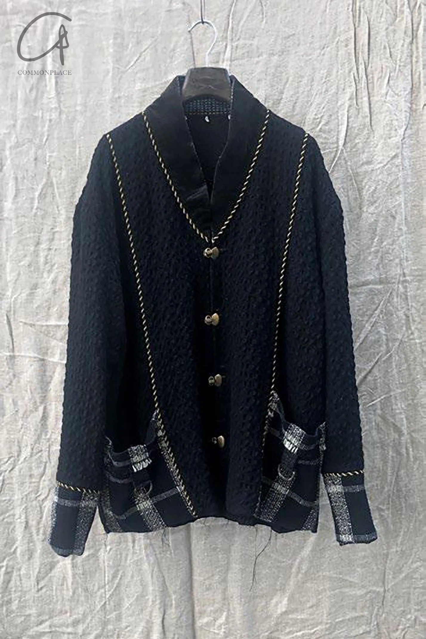 COMMUNS  black wool jacket AW21-J226 - Image 24