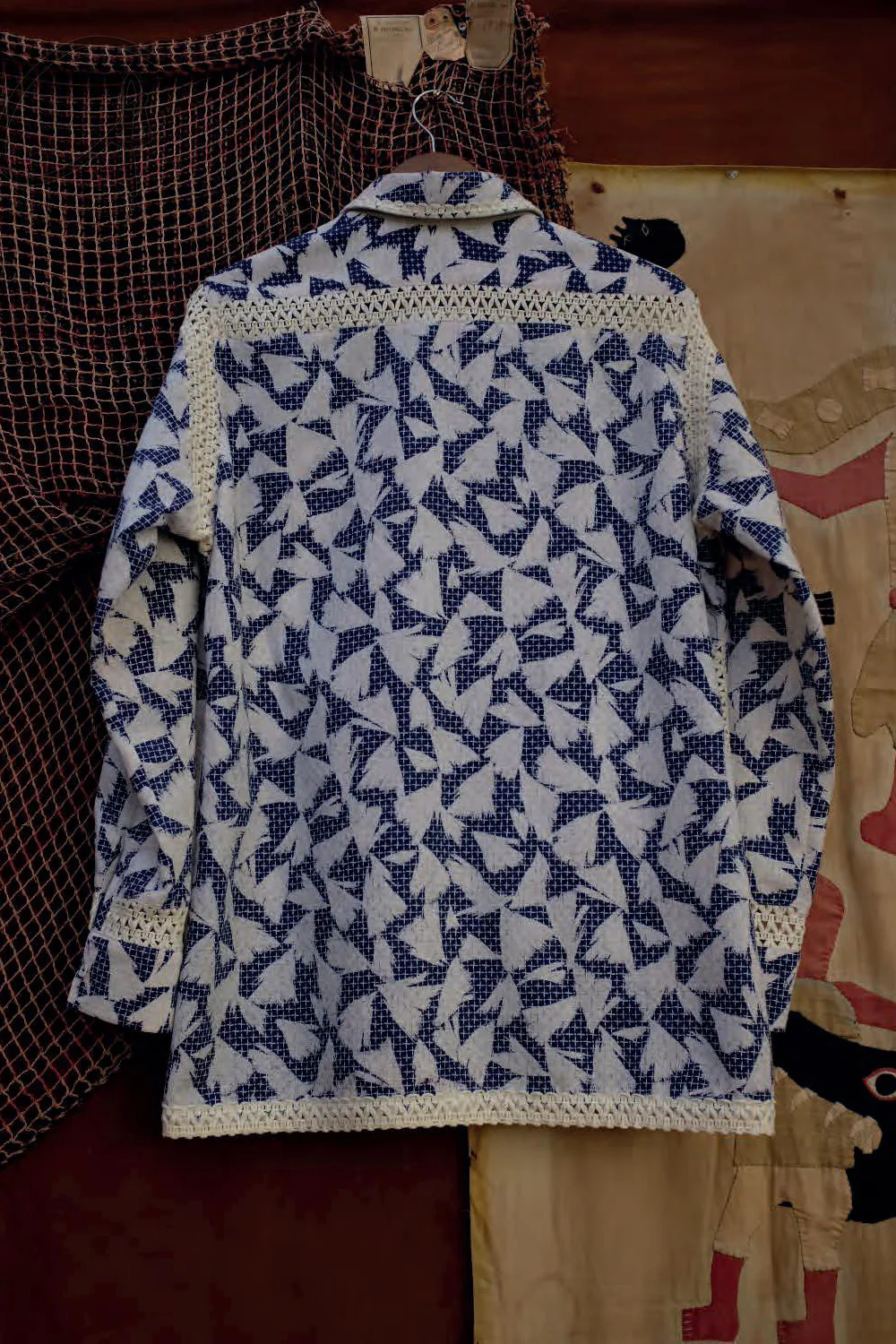 communs blue print simple shirt SS22-C121 - Image 13