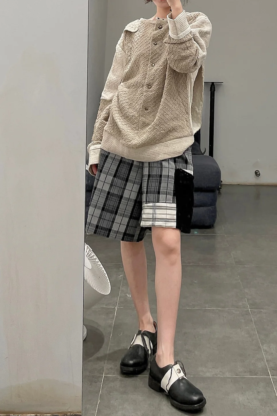 COMMUNS collage wool T-shirt SS21-J147 - Image 19