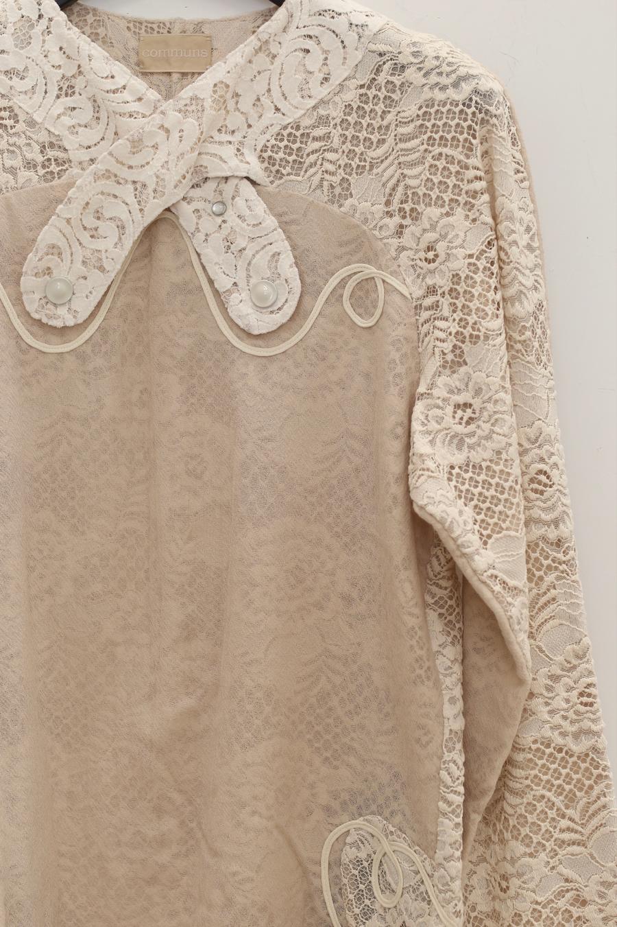 communs cutout embroidery top SS23-T126A - Image 10