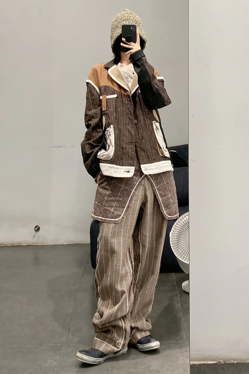 communs hand-printed western jacket SS21-V109A - Image 6