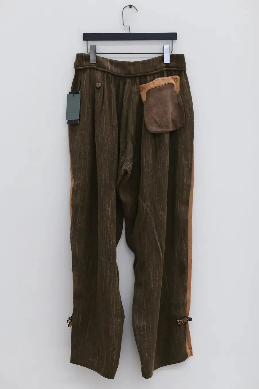 communs hemp button trousers SS124-P124A - Image 2