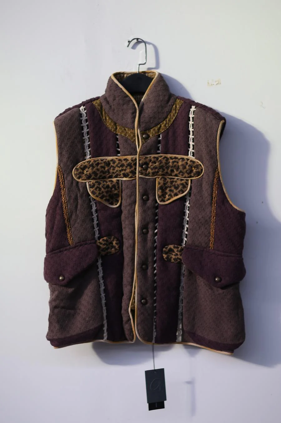 Communs hollow stitching bracket vest AW22-G228 - Image 2