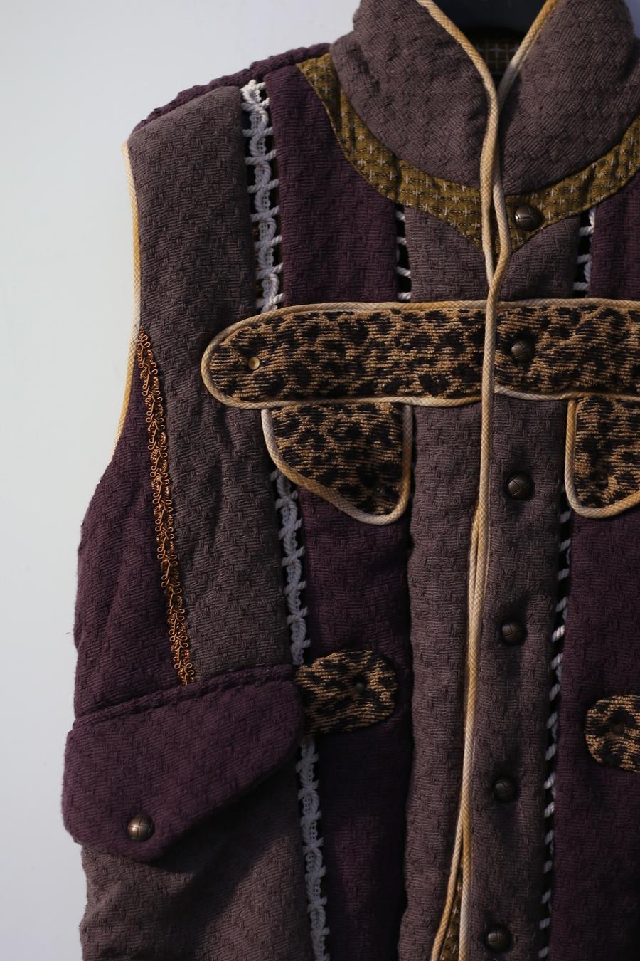 Communs hollow stitching bracket vest AW22-G228 - Image 3