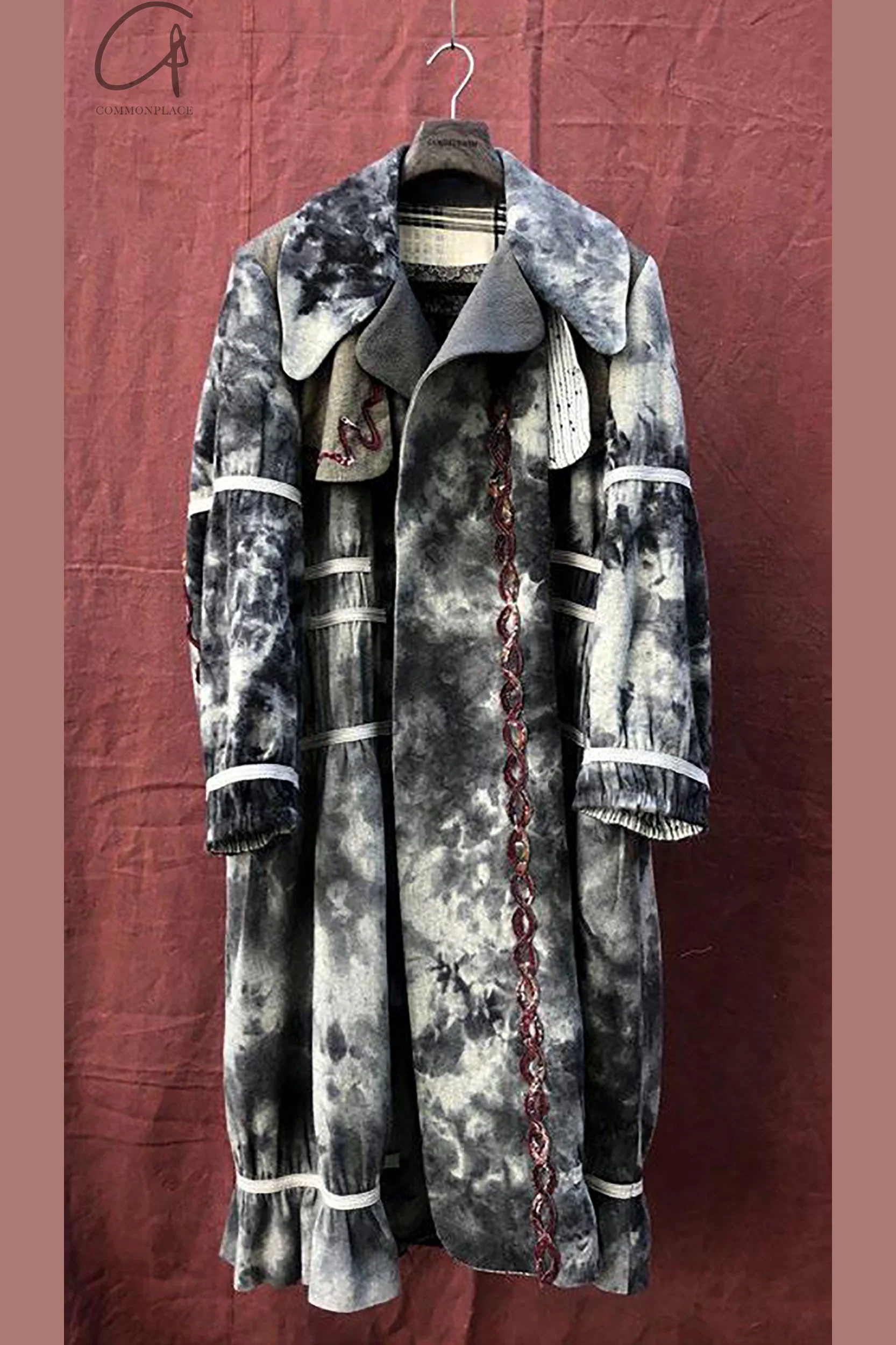 communs ink-dyed long coat AW21-M219 - Image 10