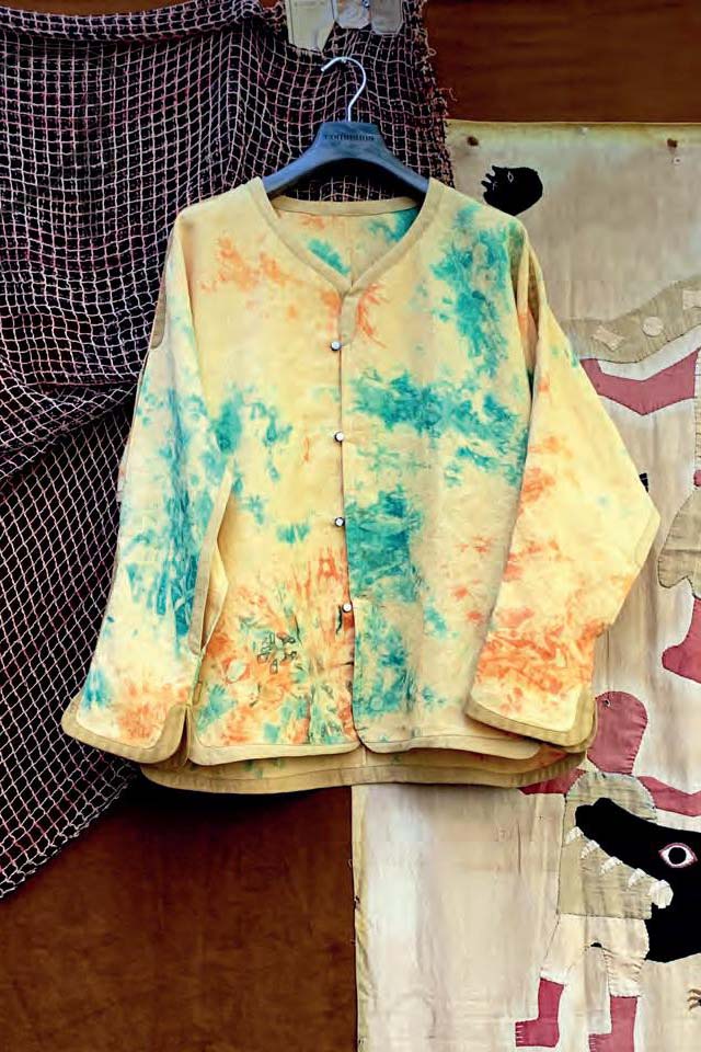 communs lemon dyed cardigan SS22 C116 - Image 11