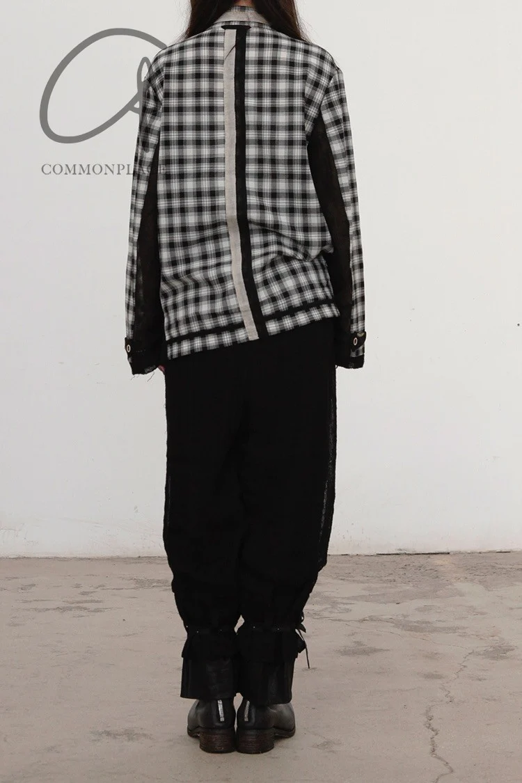 COMMUNS Light Gauze Draping Casual Pants SS21-P119B - Image 28