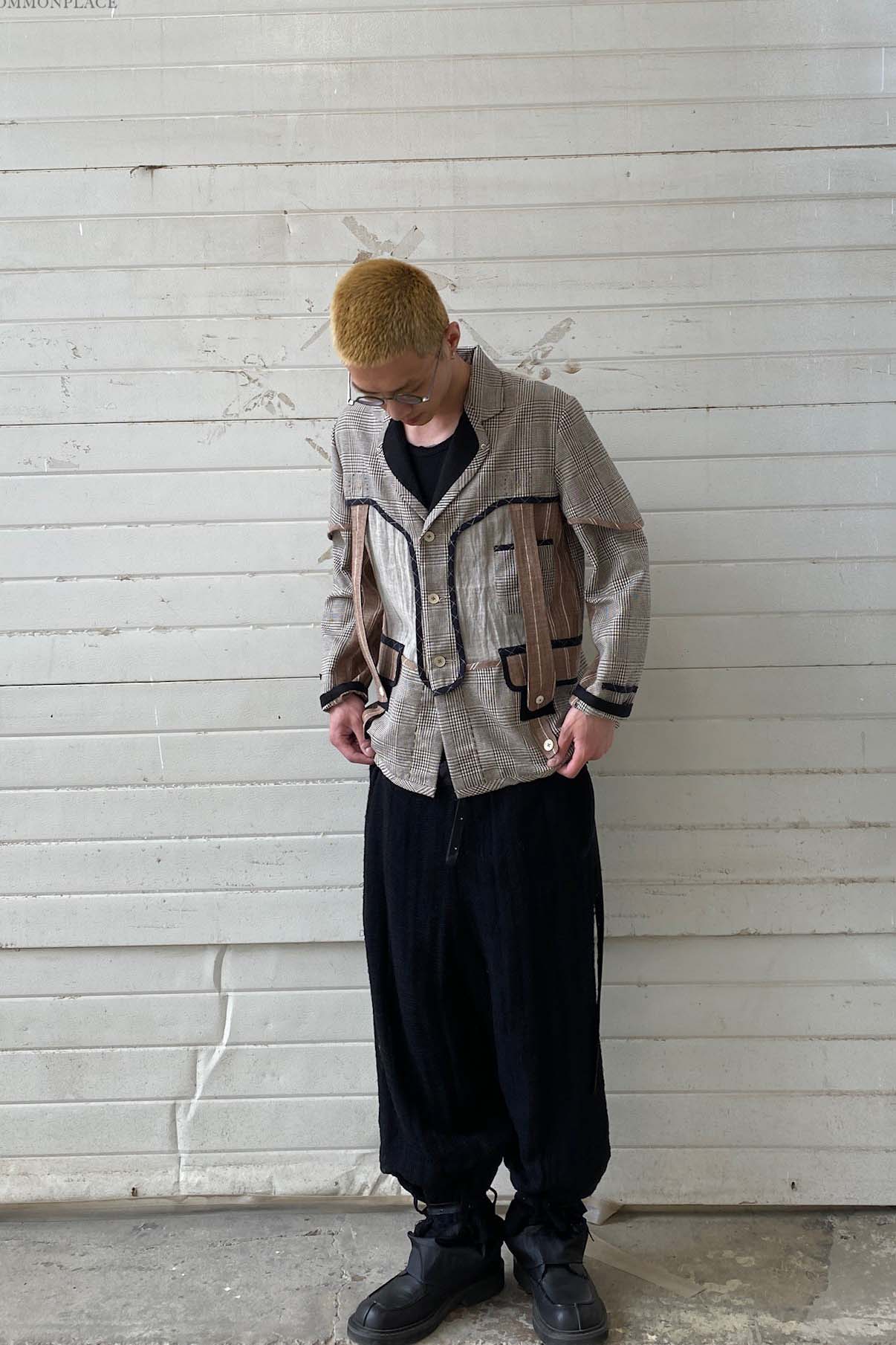 COMMUNS Light Gauze Draping Casual Pants SS21-P119B - Image 31