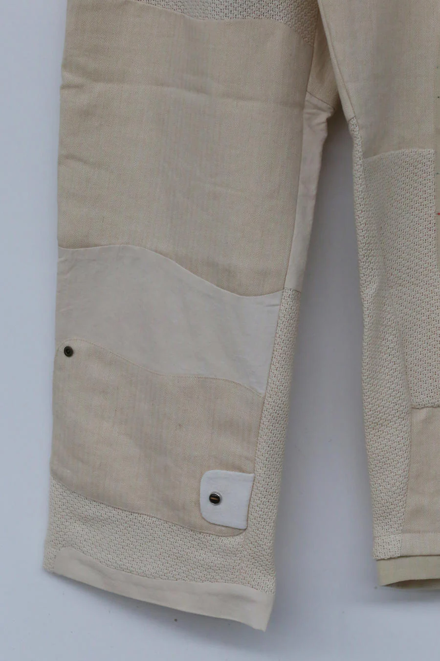 communs off-white disc-shaped pants with patch SS21-P130A - Image 13