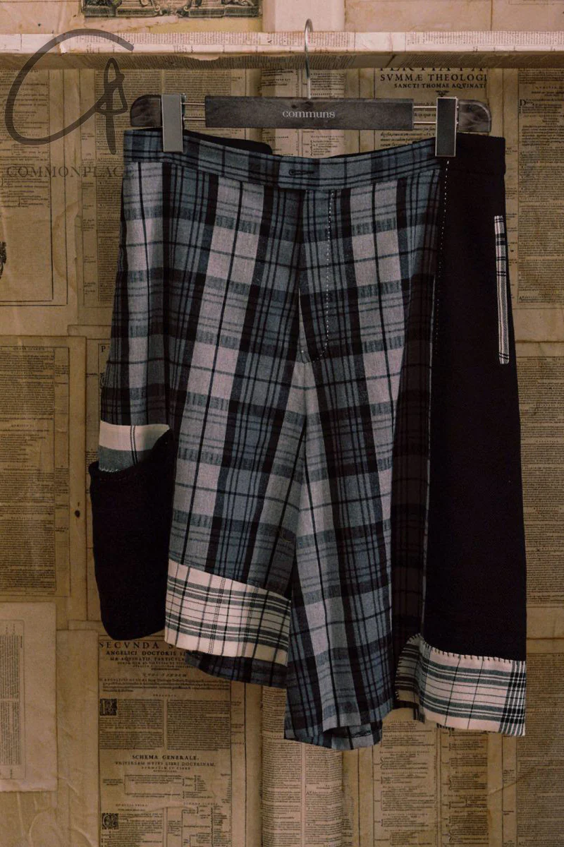 COMMUNS patch asymmetric shorts SS21-P121B - Image 17