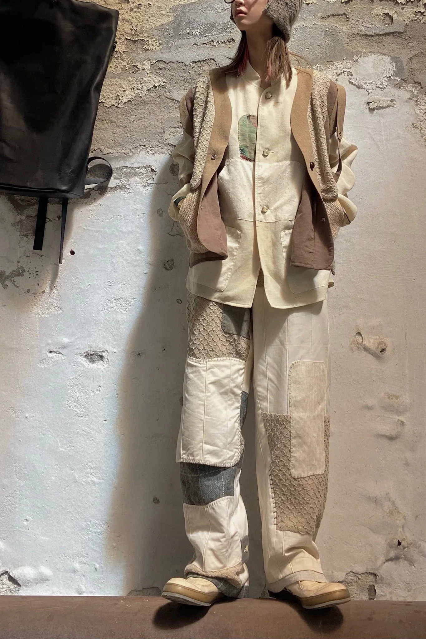 COMMUNS patch deconstructed jacket SS21-V139A PC001 - Image 12