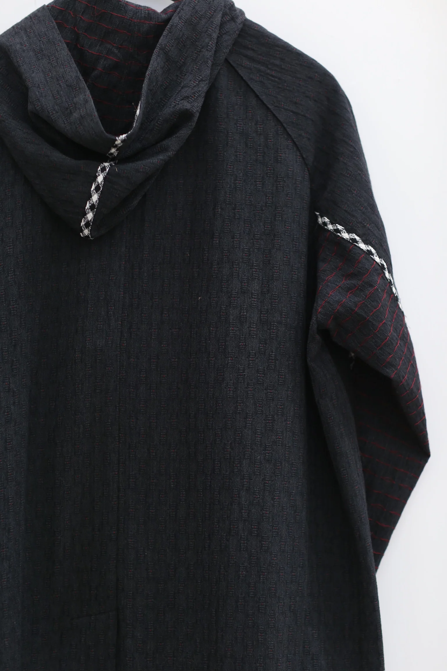communs patchwork hooded jacket SS24-M102A - Image 3