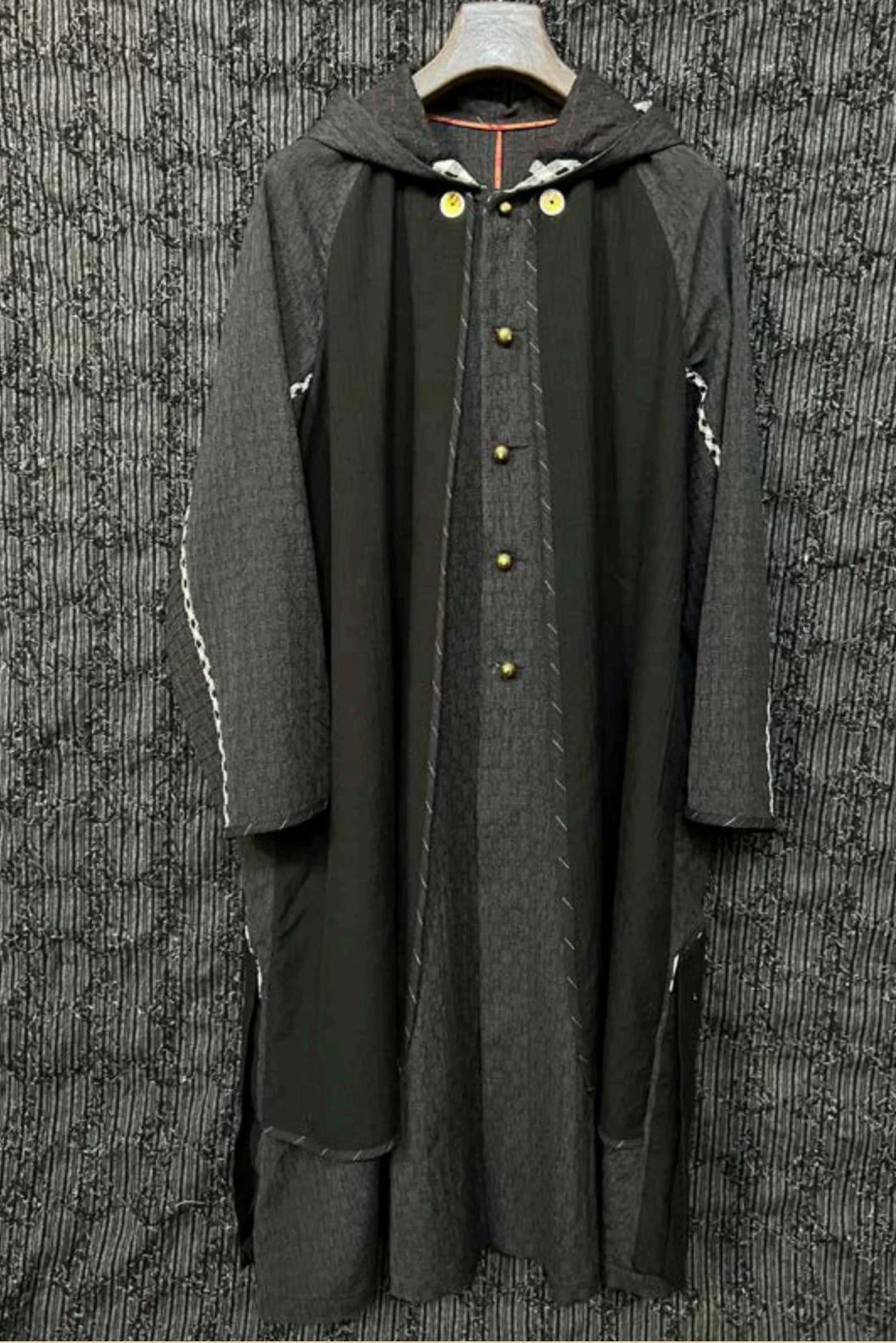 communs patchwork hooded jacket SS24-M102A - Image 6