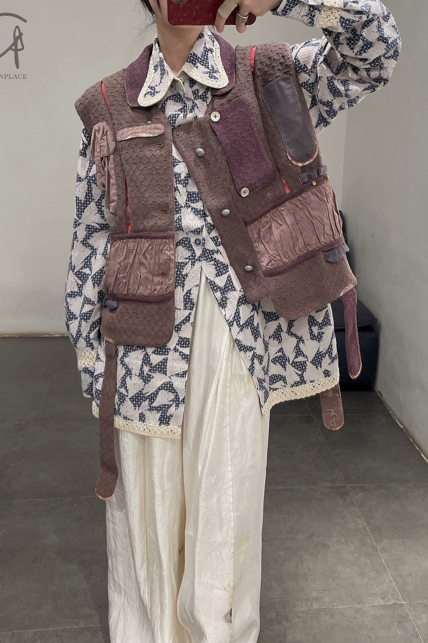 communs purple vest SS22-G114 - Image 7