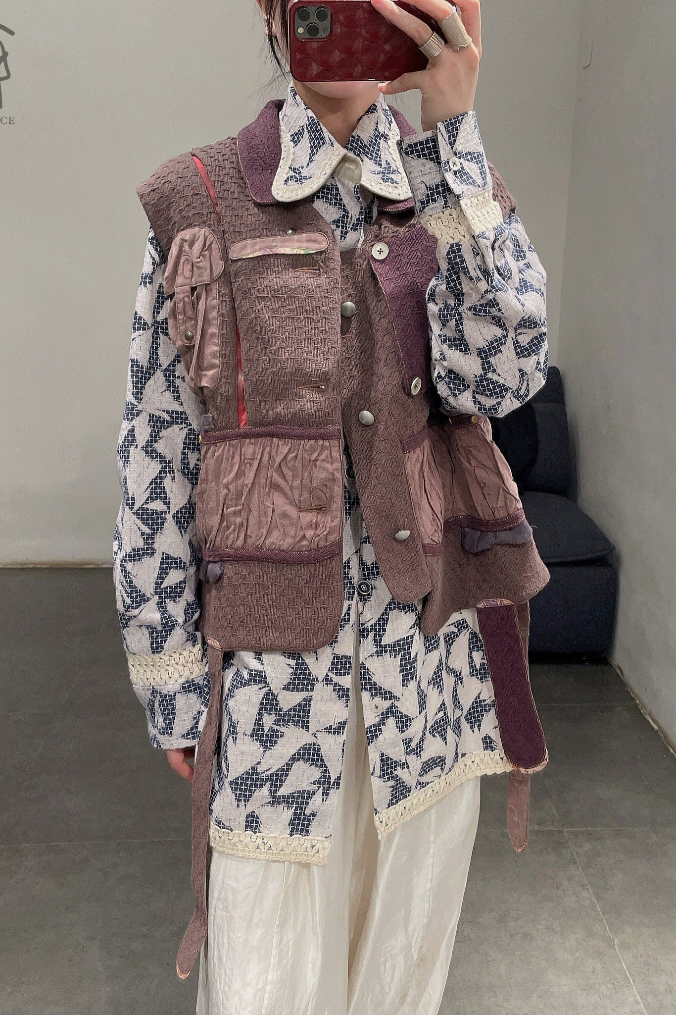 communs purple vest SS22-G114 - Image 8