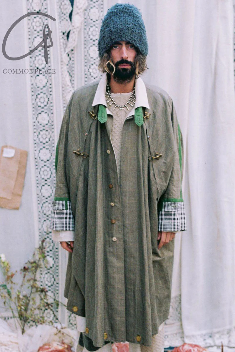 COMMUNS rear pocket coachman raincoat SS21-M108A - Image 30