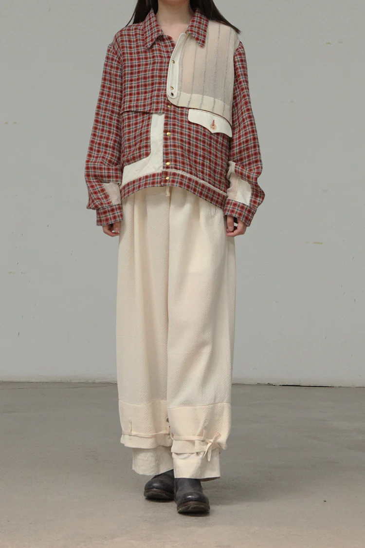 COMMUNS tulle patch western jacket SS21-V113A - Image 13
