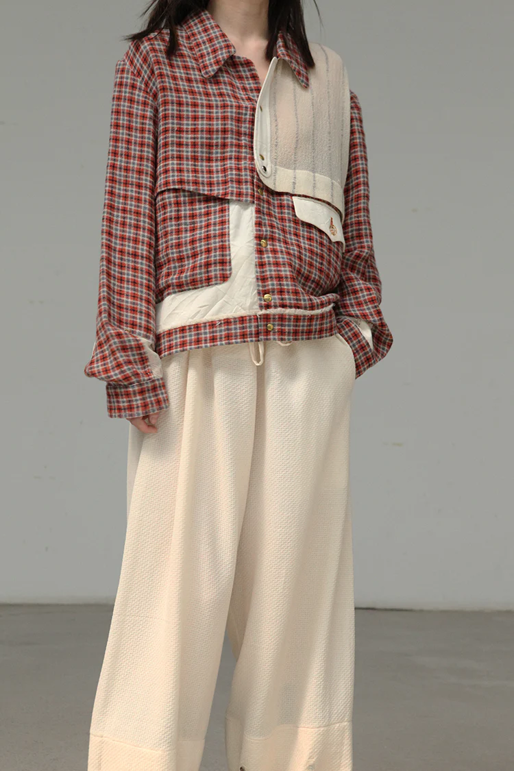 COMMUNS tulle patch western jacket SS21-V113A - Image 9