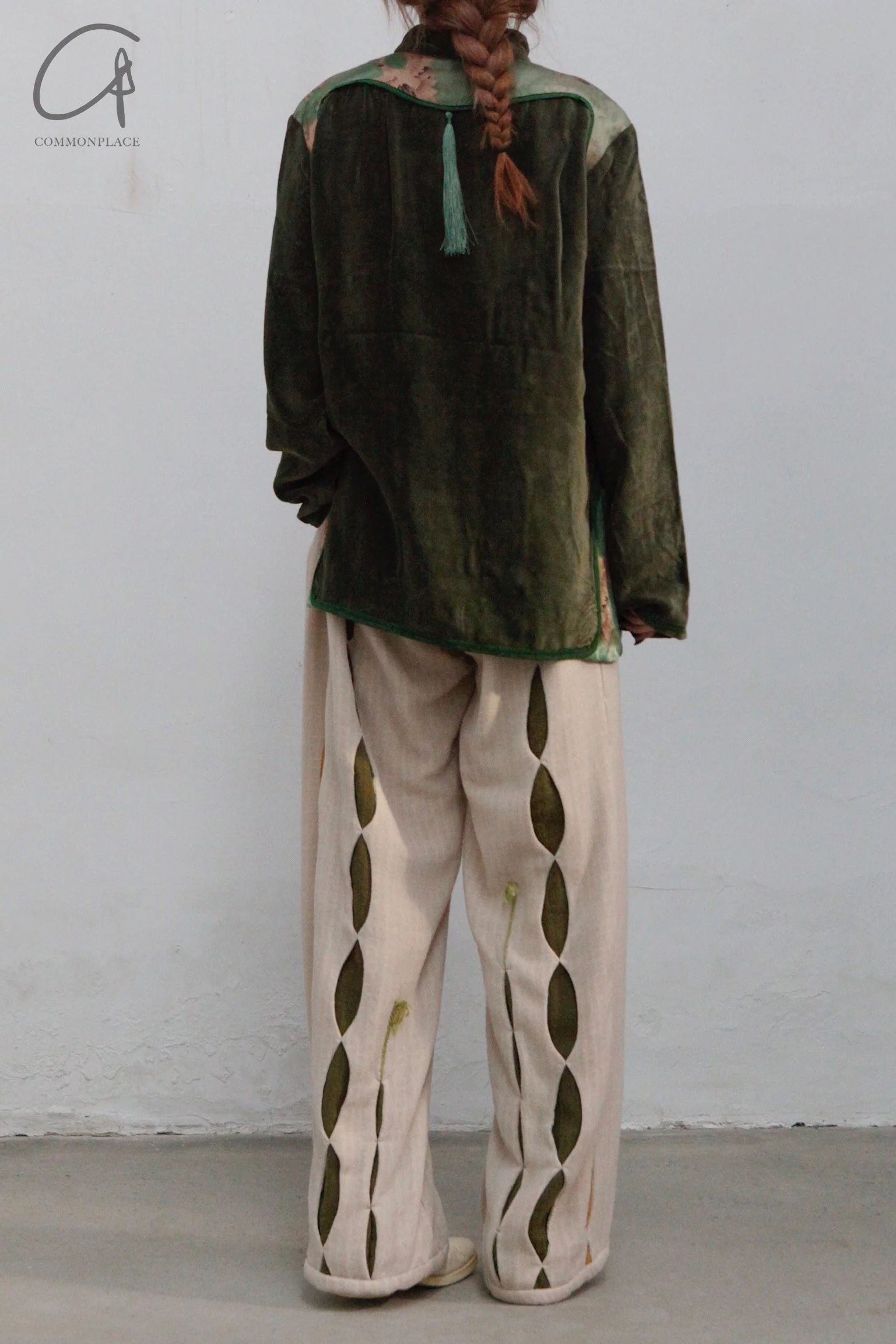 communs wide white seam trousers SS22-P128 - Image 5