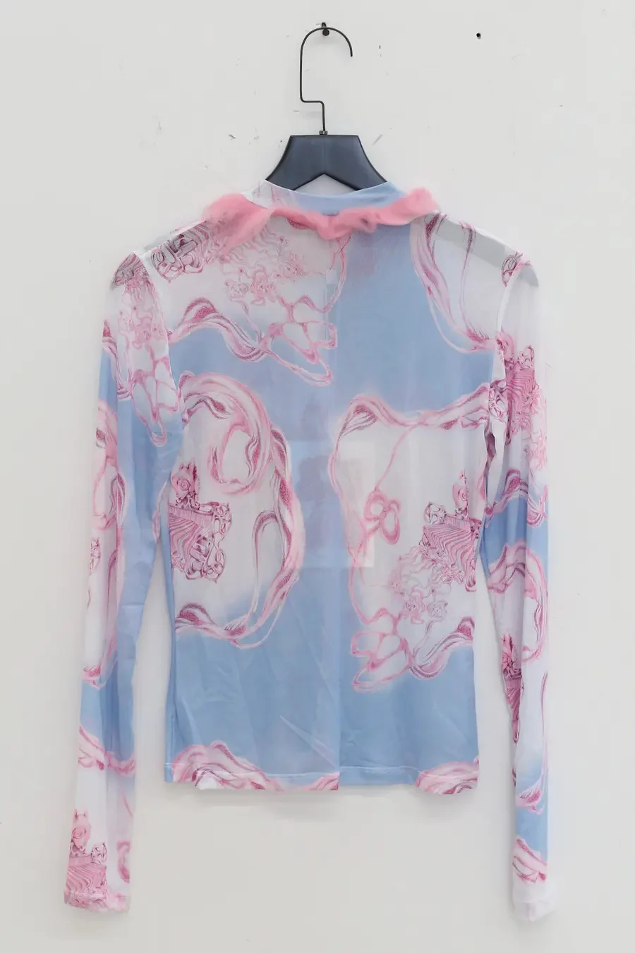 CONSTANÇA ENTRUDO Loom Monster Mesh Wool Printed Cardigan AW23_CAR01 - Image 12