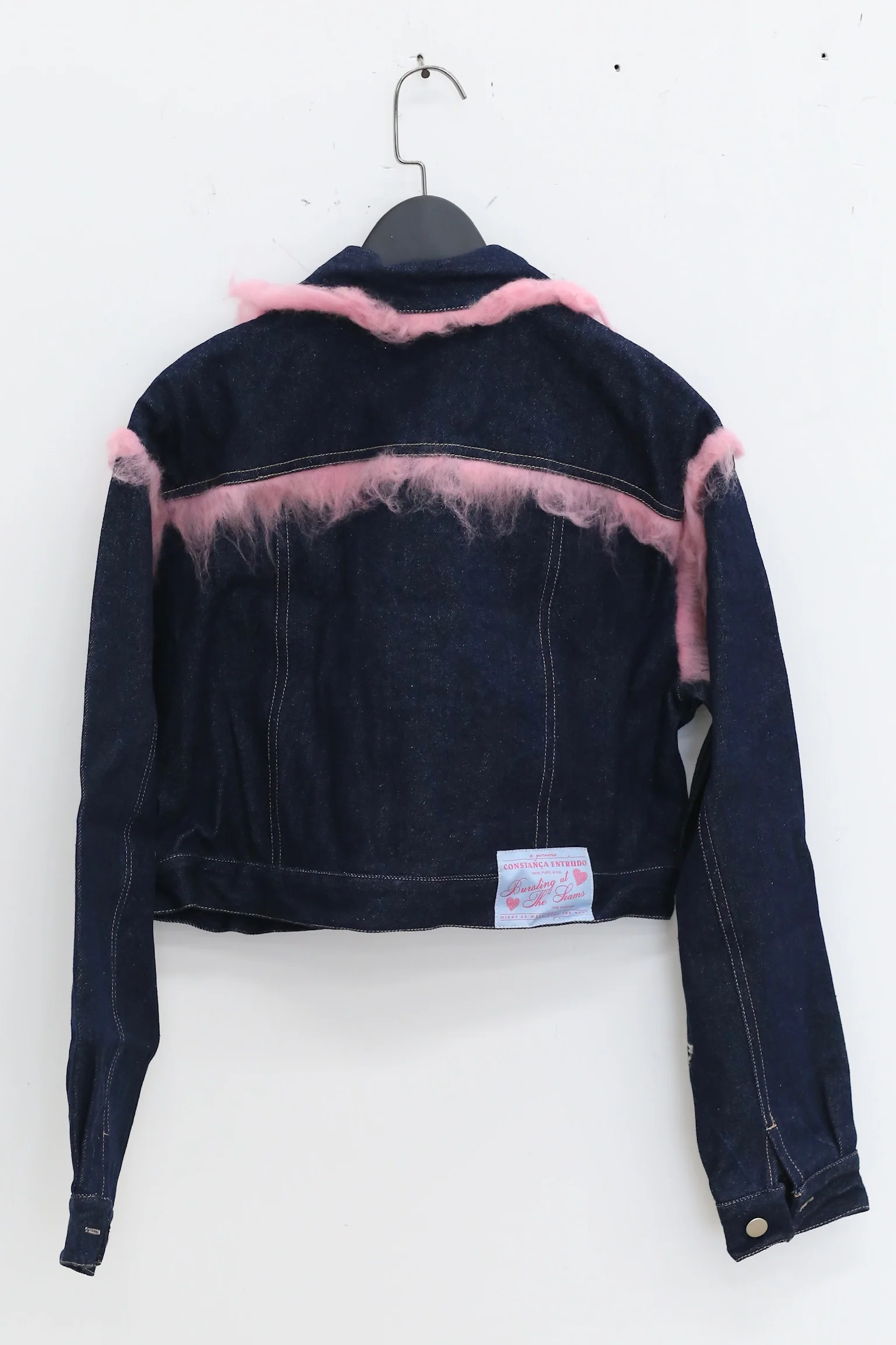 CONSTANÇA ENTRUDO Merino wool denim top AW23_JAC01 - Image 7